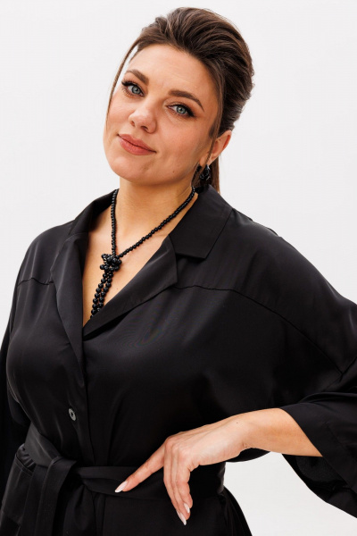 Блуза, брюки Anelli 1558 черный_жемчуг - фото 4