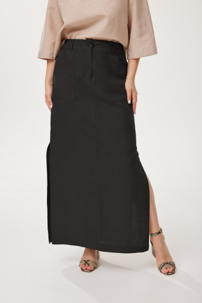 Юбка Mirolia 1249 черный - фото 3