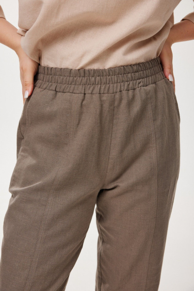 Брюки Mirolia 1255 ореховый - фото 5