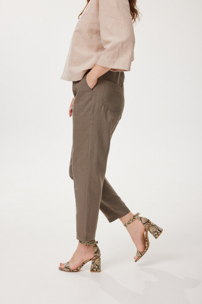 Брюки Mirolia 1255 ореховый - фото 3
