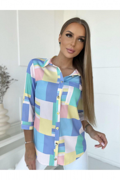 Блуза Nika.PL 04012122 геометрия - фото 1