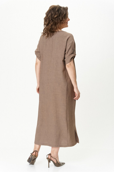 Платье Michel chic 2094/4 шоколад - фото 5