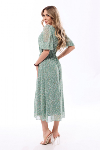 Платье Golden Valley 4834-1 бирюзовый - фото 5