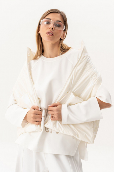 Жилет Luna 228 молоко - фото 18