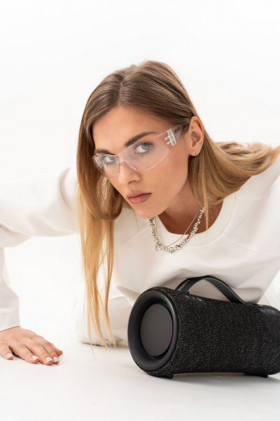 Брюки, жилет, свитшот Luna 235 молоко - фото 20