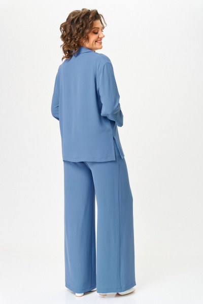 Брюки, жакет, топ Svetlana-Style 2114 индиго - фото 3