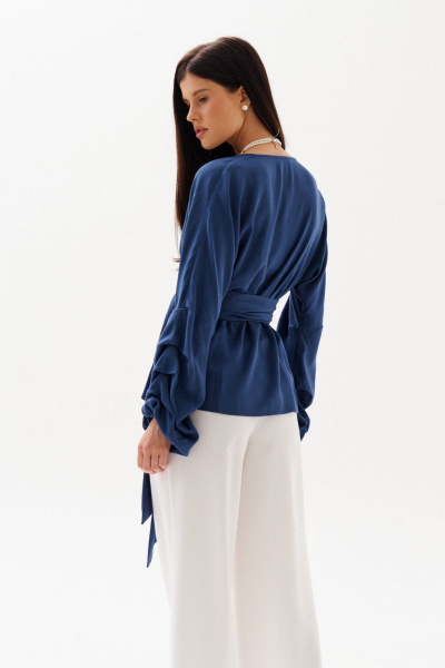 Блуза Morozov Amavie 6.2066_B1_Sheryl синий - фото 2