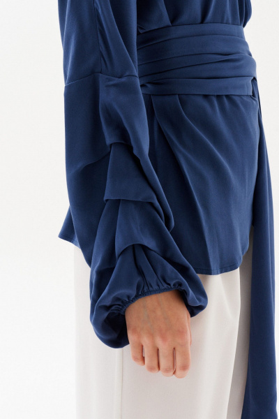 Блуза Morozov Amavie 6.2066_B1_Sheryl синий - фото 9