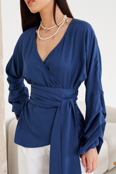 Блуза Morozov Amavie 6.2066_B1_Sheryl синий - фото 7