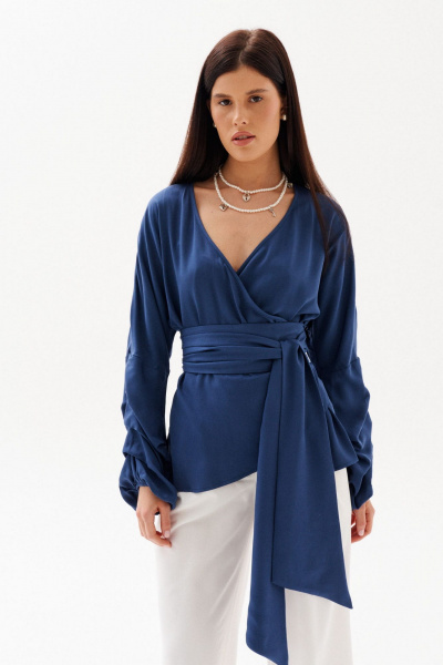 Блуза Morozov Amavie 6.2066_B1_Sheryl синий - фото 1