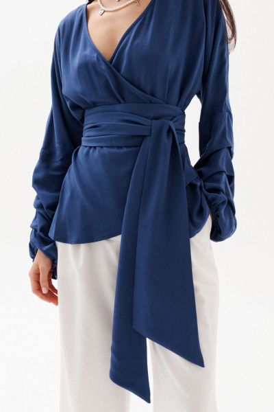 Блуза Morozov Amavie 6.2066_B1_Sheryl синий - фото 4