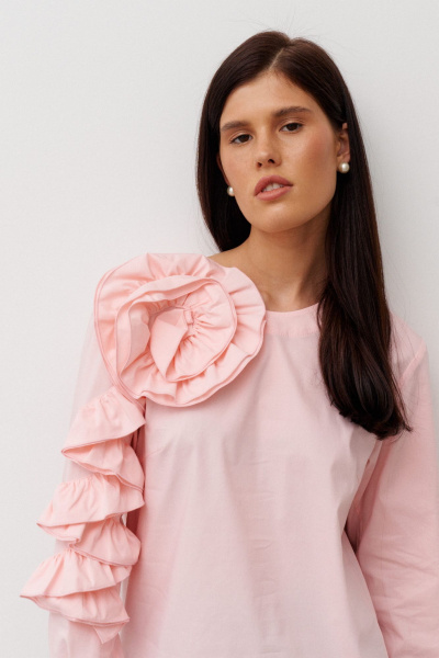 Блуза Morozov Amavie 6.2040_A1_Joan розовый - фото 4