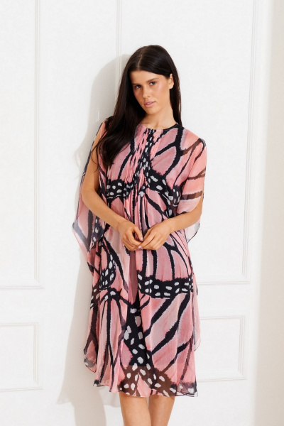 Платье Morozov Amavie 1.700_F2_Hemfri розовая_бабочка - фото 10