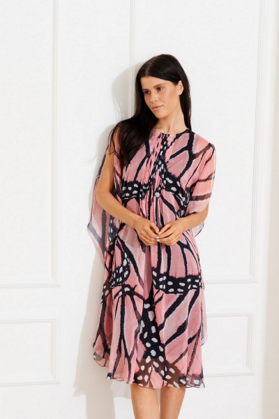 Платье Morozov Amavie 1.700_F2_Hemfri розовая_бабочка - фото 9