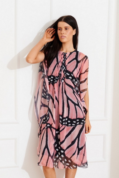 Платье Morozov Amavie 1.700_F2_Hemfri розовая_бабочка - фото 8