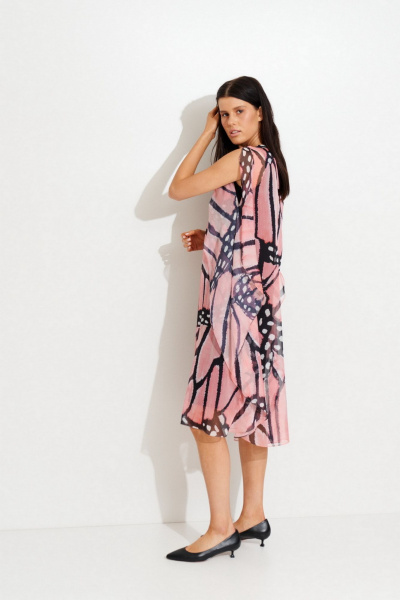 Платье Morozov Amavie 1.700_F2_Hemfri розовая_бабочка - фото 3