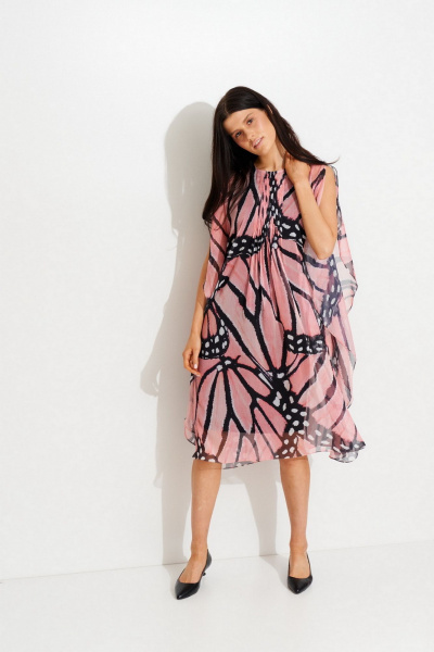 Платье Morozov Amavie 1.700_F2_Hemfri розовая_бабочка - фото 1