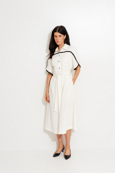 Кардиган, платье Morozov Amavie 1.2091_A2_Idena белый - фото 6