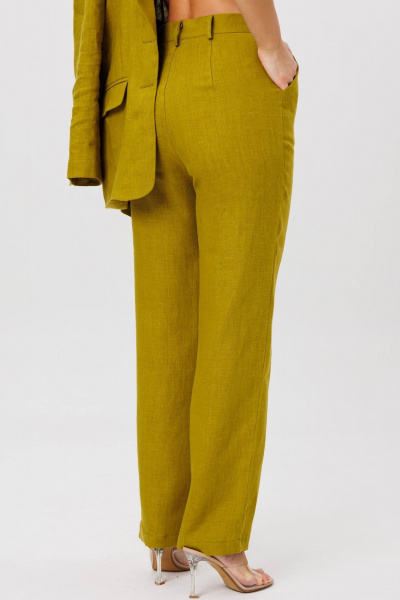 Брюки, жакет AMIE by Ma Сherie 8009 олива - фото 4