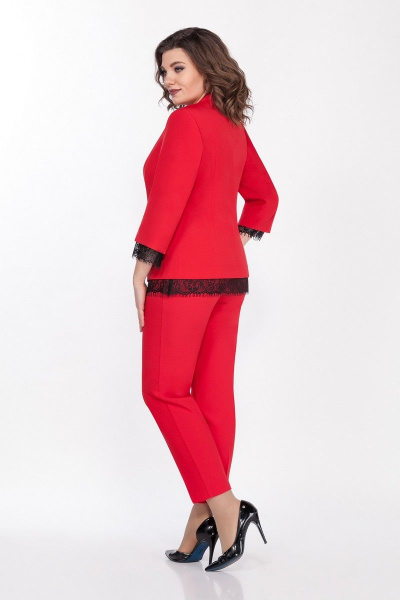 Блуза, брюки, жакет LaKona 1338/1 красный - фото 5