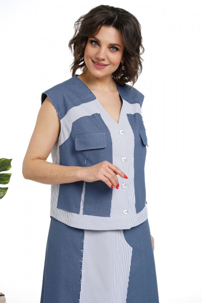 Жилет, юбка Alani Collection 2322 - фото 6