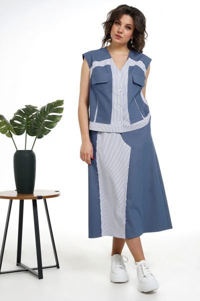 Жилет, юбка Alani Collection 2322 - фото 1