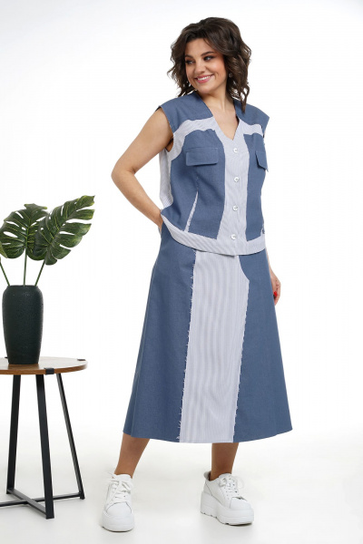 Жилет, юбка Alani Collection 2322 - фото 3