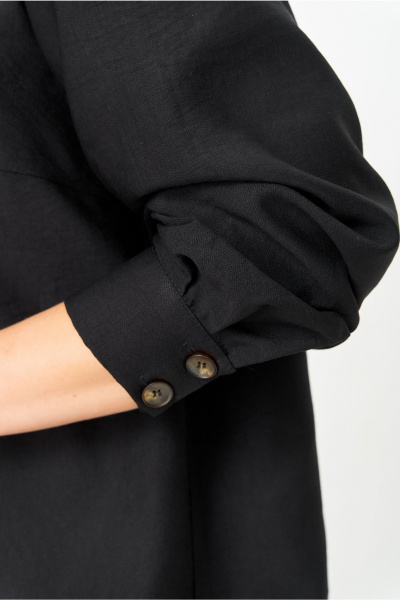 Брюки, рубашка OVERYOU М196 черный - фото 7