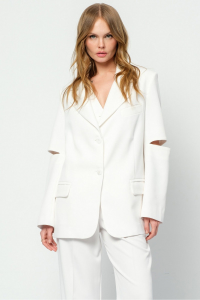 Жакет PiRS 5871 молочный - фото 1