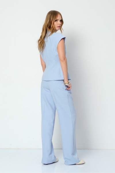 Брюки, жилет PiRS 5873 голубой - фото 6