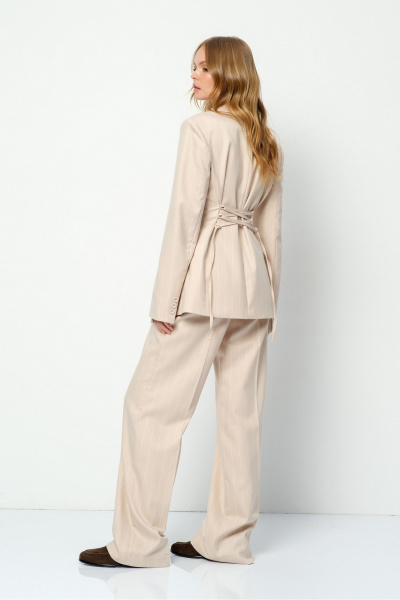 Брюки, жакет PiRS 5874 бежевый - фото 8