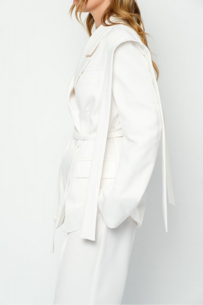 Брюки, жакет PiRS 5892 молочный - фото 5