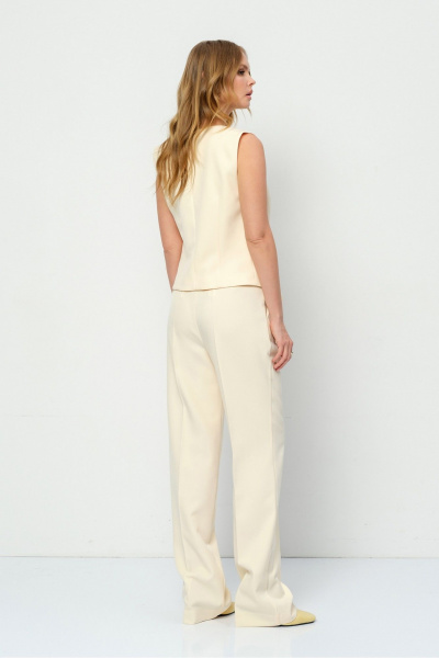 Брюки, жакет, жилет PiRS 5899 сливочное_масло - фото 7