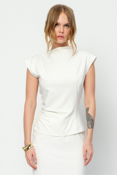 Блуза, юбка PiRS 5900 молочный - фото 2