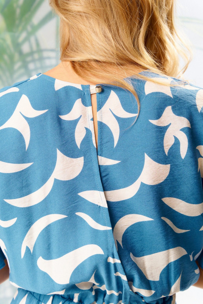 Комбинезон Laikony L-792 сине-голубой - фото 3