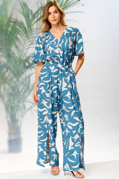 Комбинезон Laikony L-792 сине-голубой - фото 1