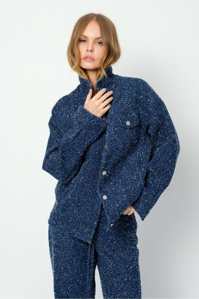 Брюки, куртка PiRS 5904 синий - фото 9