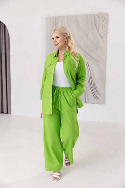 Туника ASV 2719 салатовый - фото 5