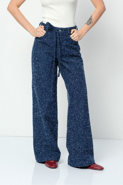 Брюки PiRS 5906 синий - фото 7