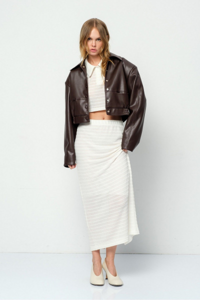 Куртка PiRS 5915 шоколадный - фото 6