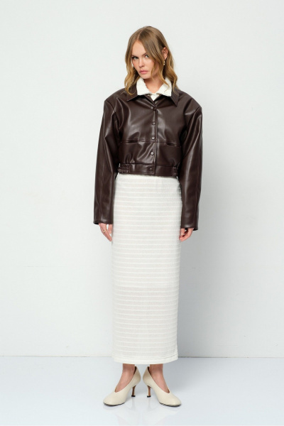 Куртка PiRS 5915 шоколадный - фото 5