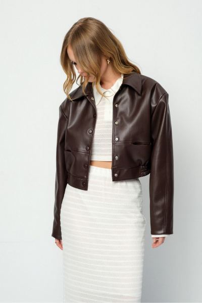 Куртка PiRS 5915 шоколадный - фото 2