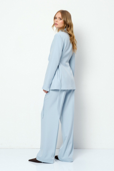Брюки, жакет PiRS 5916 голубой - фото 6