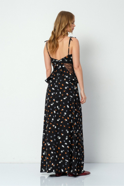 Платье PiRS 5922 черный - фото 11