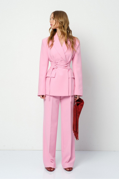 Брюки, жакет PiRS 5930 розовый - фото 7