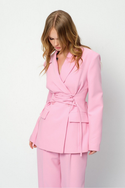 Брюки, жакет PiRS 5930 розовый - фото 5