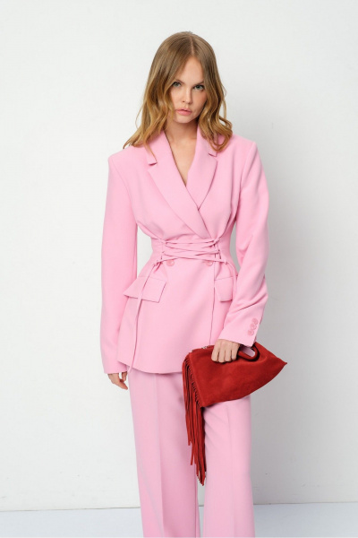 Брюки, жакет PiRS 5930 розовый - фото 2