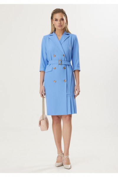 Платье Твой имидж 2117 голубой - фото 1