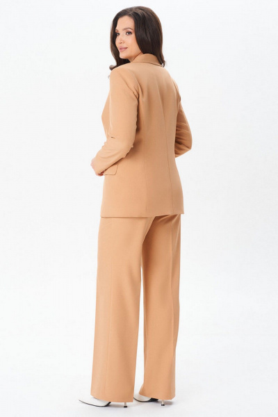 Брюки, жакет IVARI 10609 бежевый - фото 4