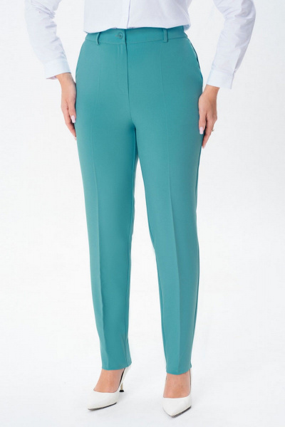 Брюки, жилет IVARI 20403/1 бирюзовый - фото 10